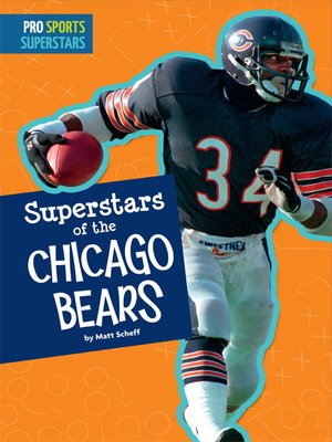 cover image of Superstars of the Chicago Bears